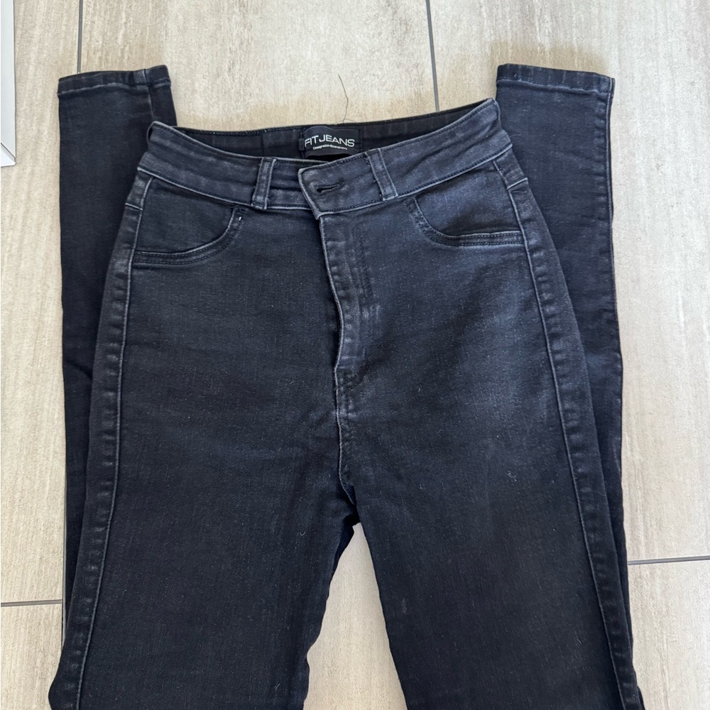 Fit Jeans High Waisted